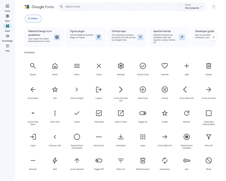 icones gratuites sur google icones